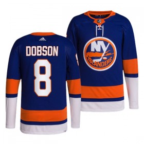 New York Islanders Noah Dobson 8 Adidas Royal Trikot Authentic - Herren